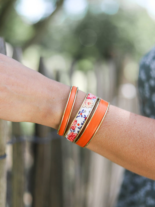 Thème "Hibiscus", jonc moyen Liberty - ANDEA