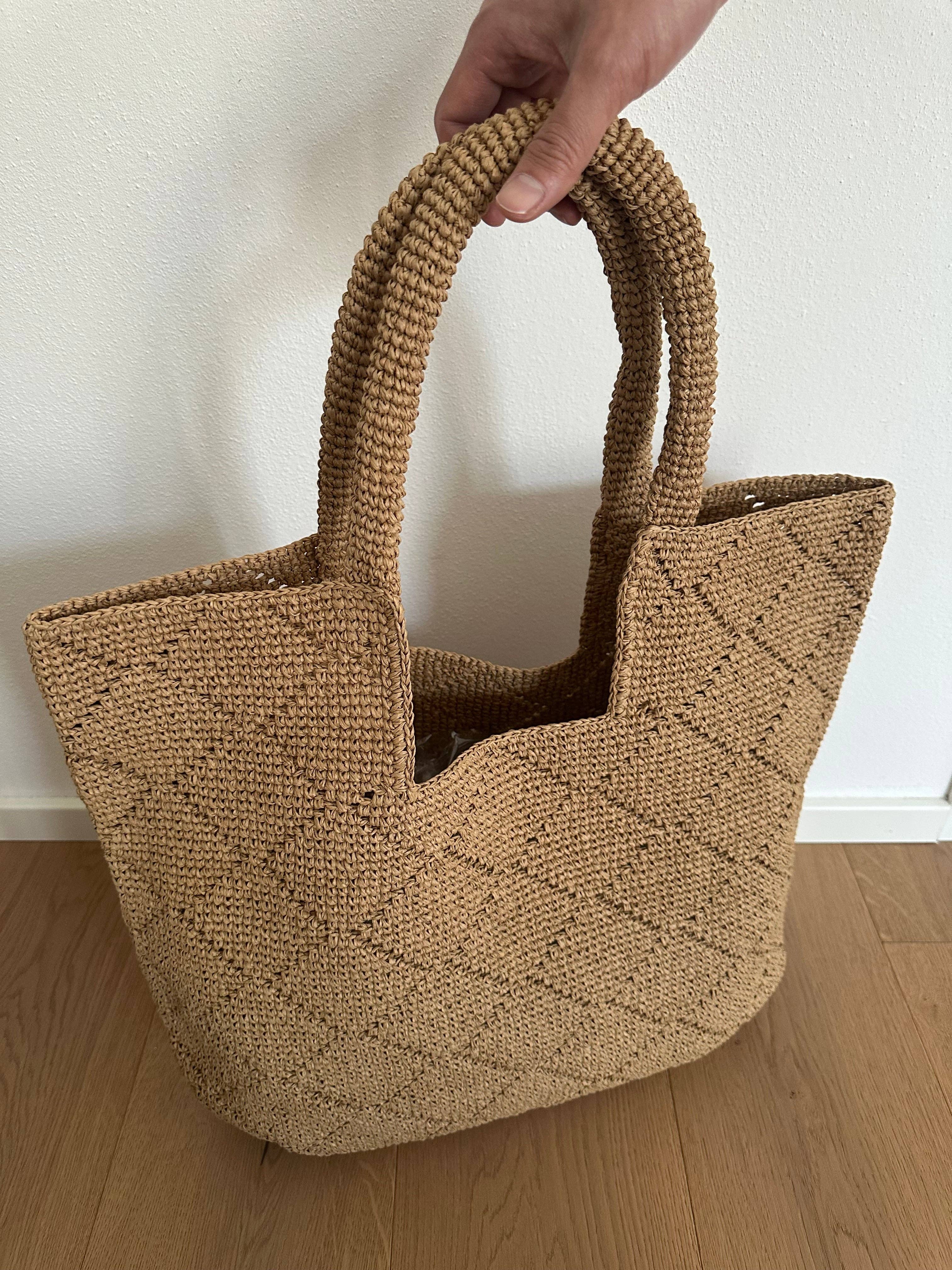 CLARISSA - tote artisanal en raphia
