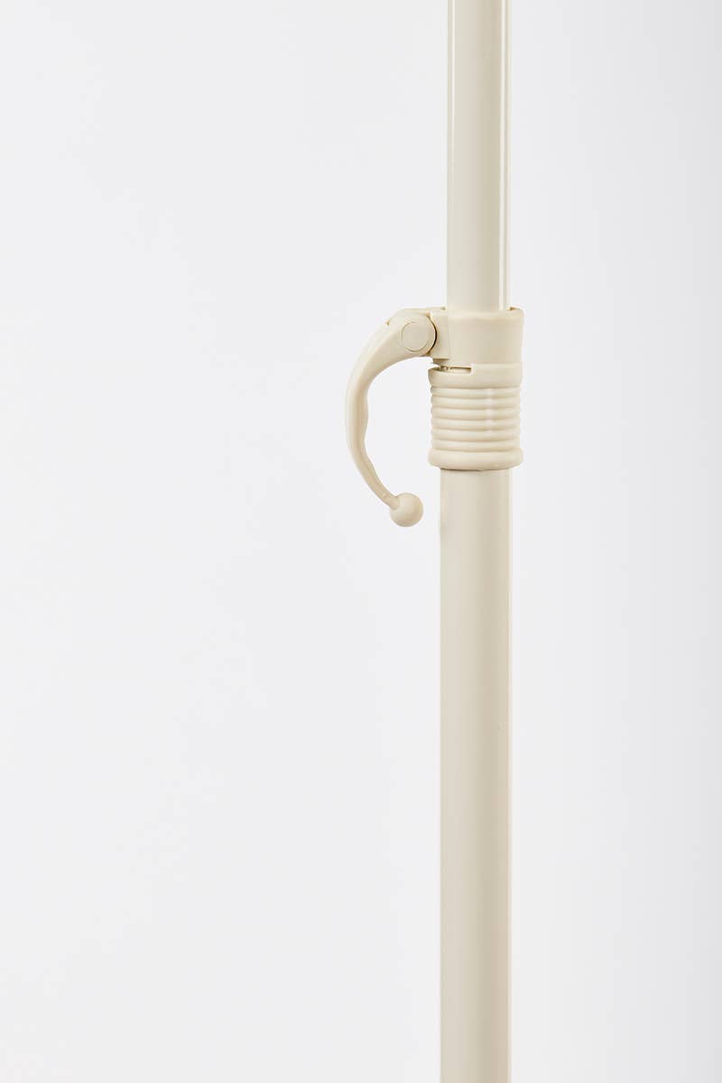EZPELETA Parasol à rayures pour la plage ou le jardin.