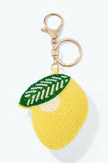 Porte-clés Citron en perles de rocaille PC159SY