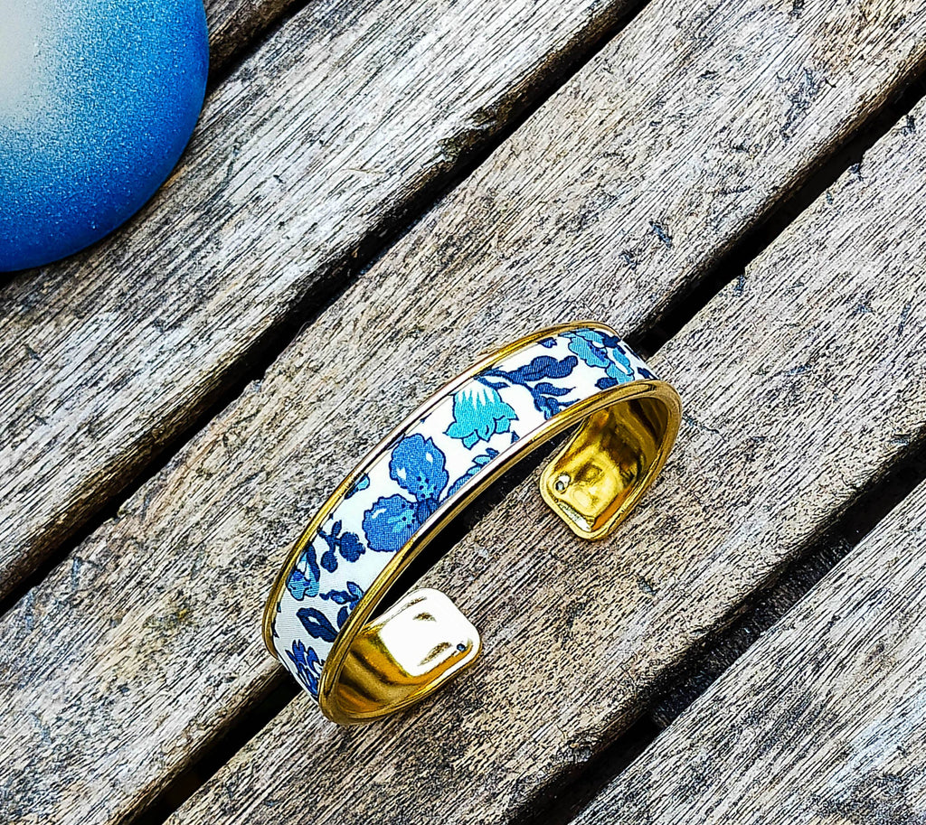 Thème "Myosotis", jonc moyen Liberty