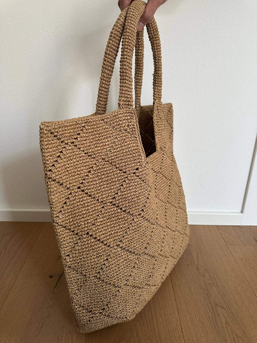 CLARISSA - tote artisanal en raphia
