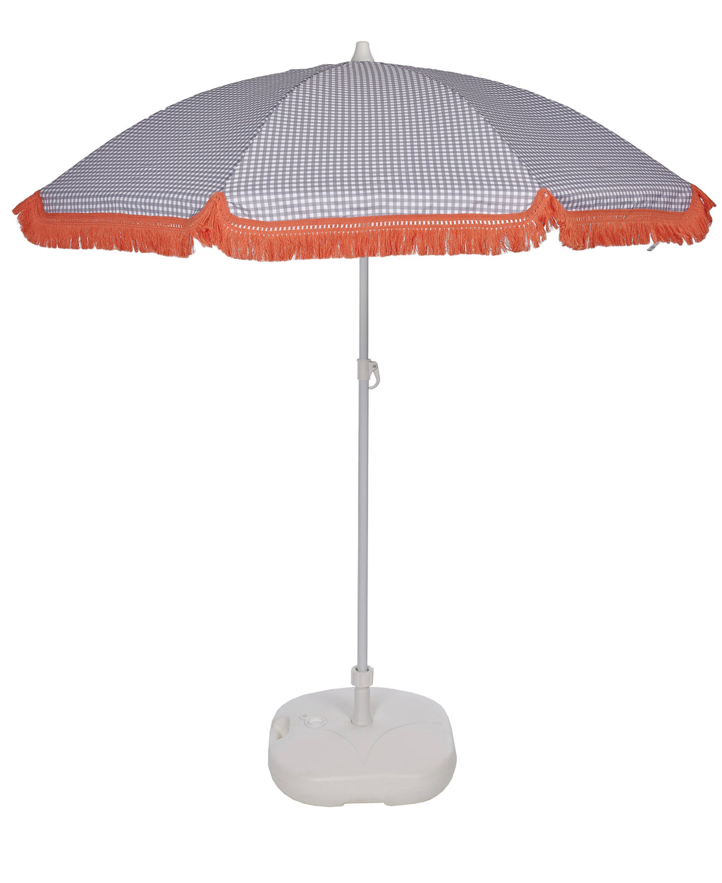 Parasol de plage EZPELETA BORA avec armature Vichy