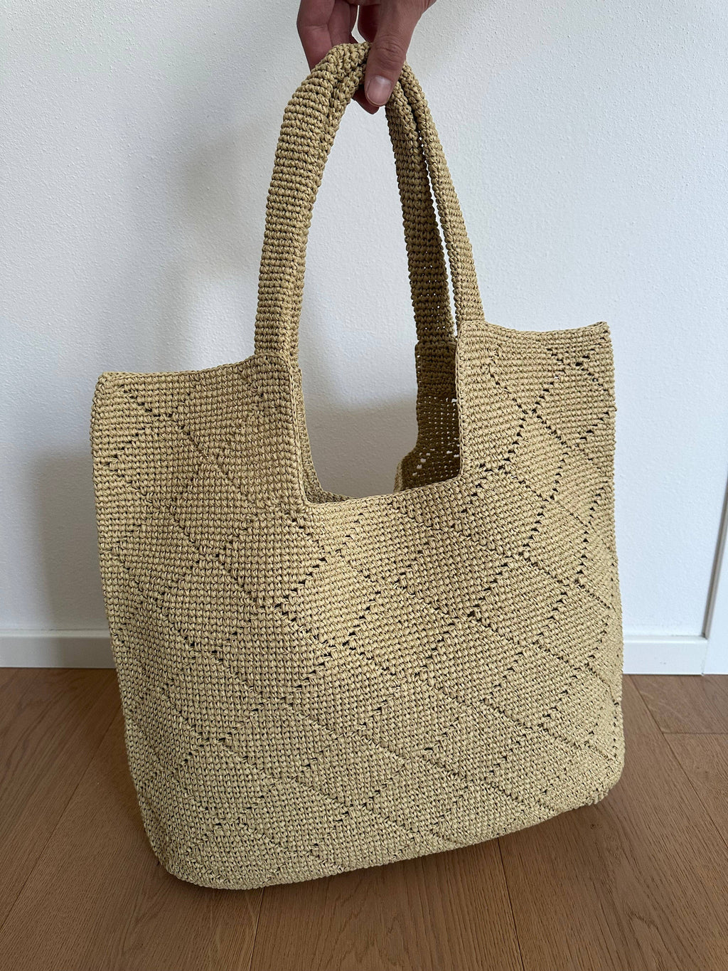 CLARISSA - tote artisanal en raphia
