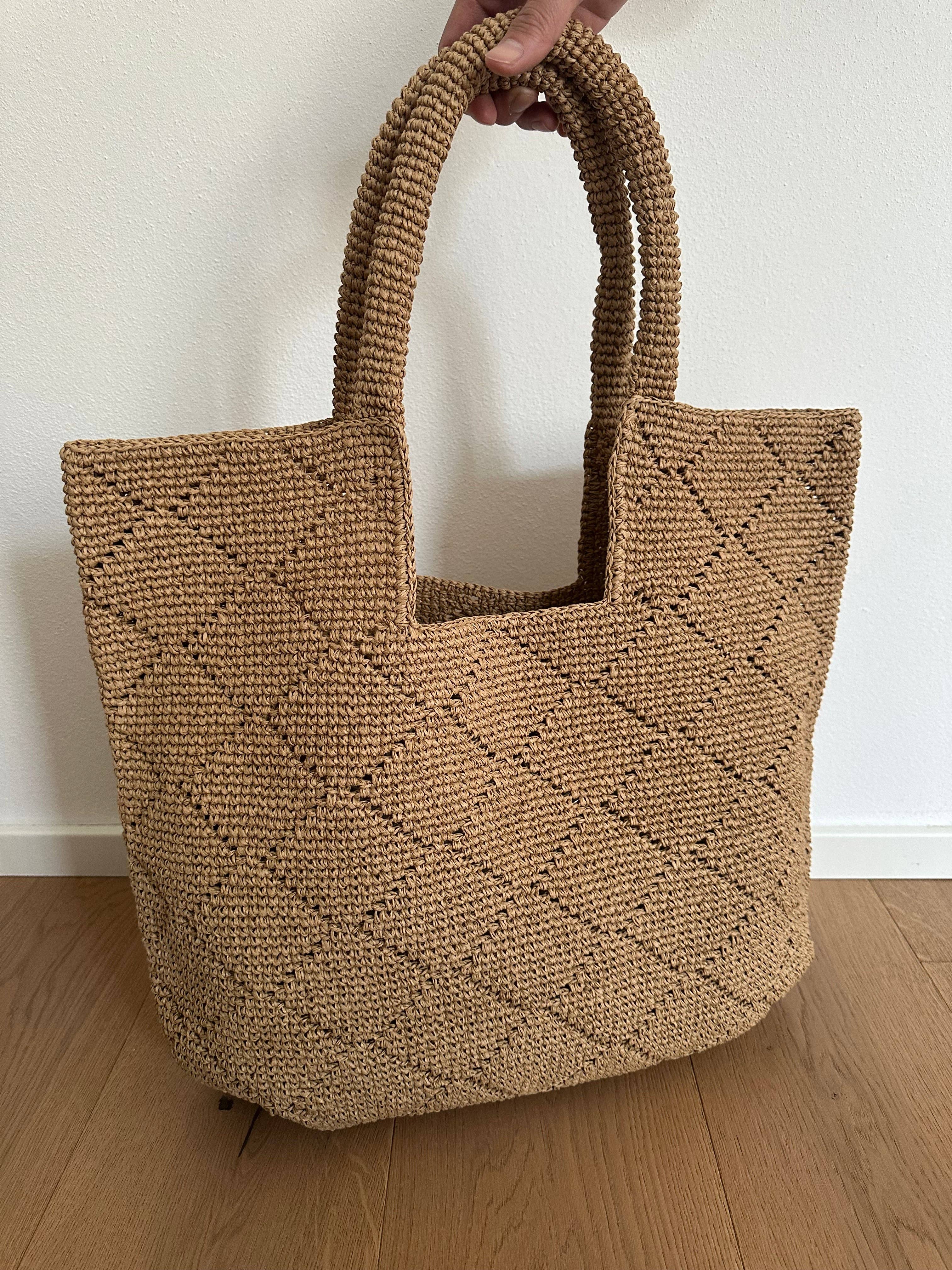 CLARISSA - tote artisanal en raphia