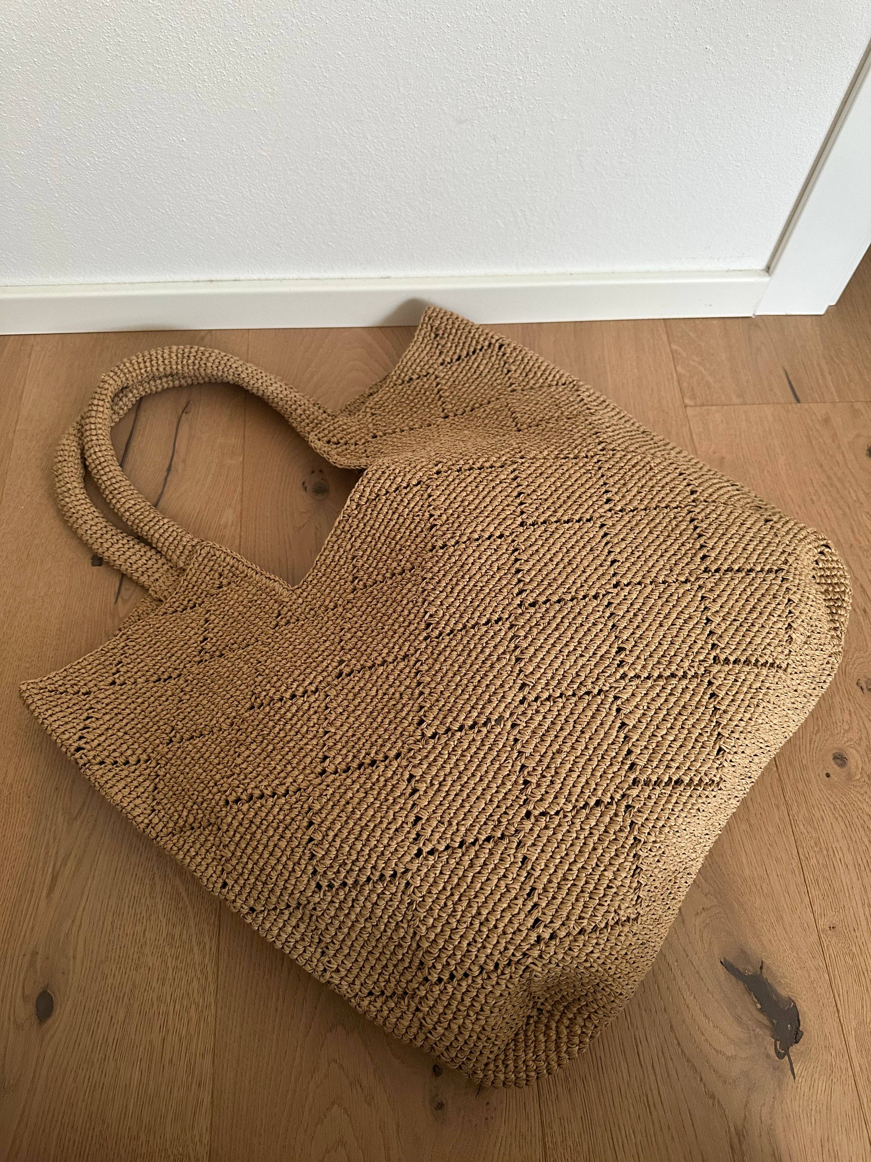 CLARISSA - tote artisanal en raphia