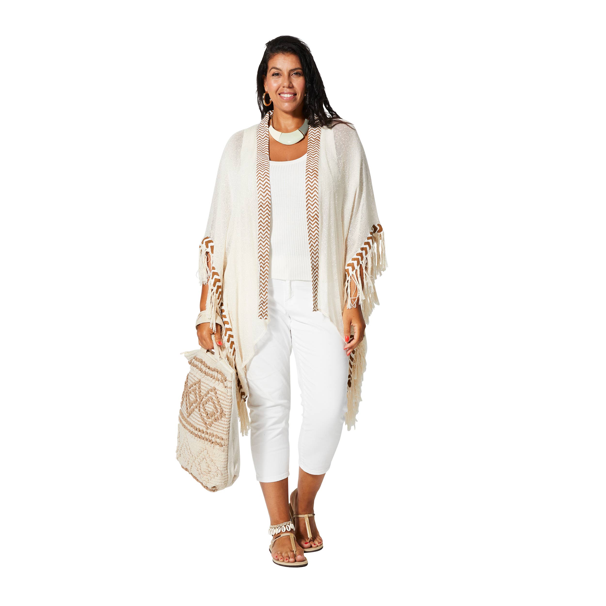 KIMONO ÉTÉ COURT MANCHES 3/4