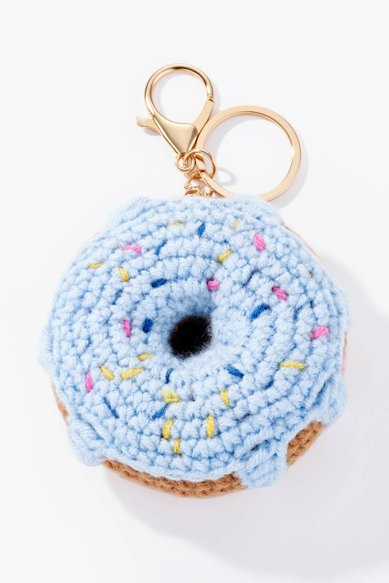 Grigri accessoires de sac Donut en crochet 8cm PC044HZ